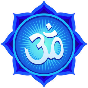 Lotus aum symbol