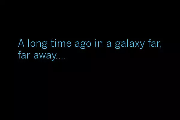 A Long time ago