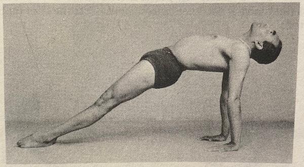 purvottanasana yoga pose for beginner